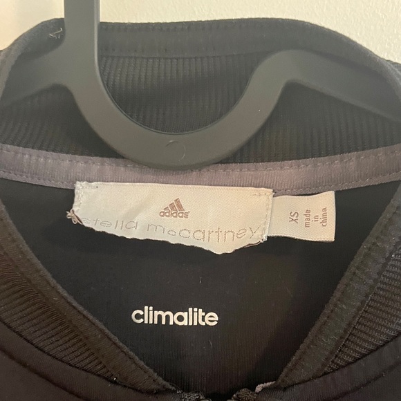 Adidas Stella McCartney Women's Sleek Black Bomber Jacket - Picture 2 of 5